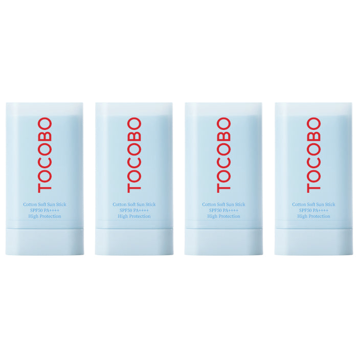 Wholesale TOCOBO - Cotton Soft Sun Stick SPF50 PA++++ - 19g 4ea Set | Carsha