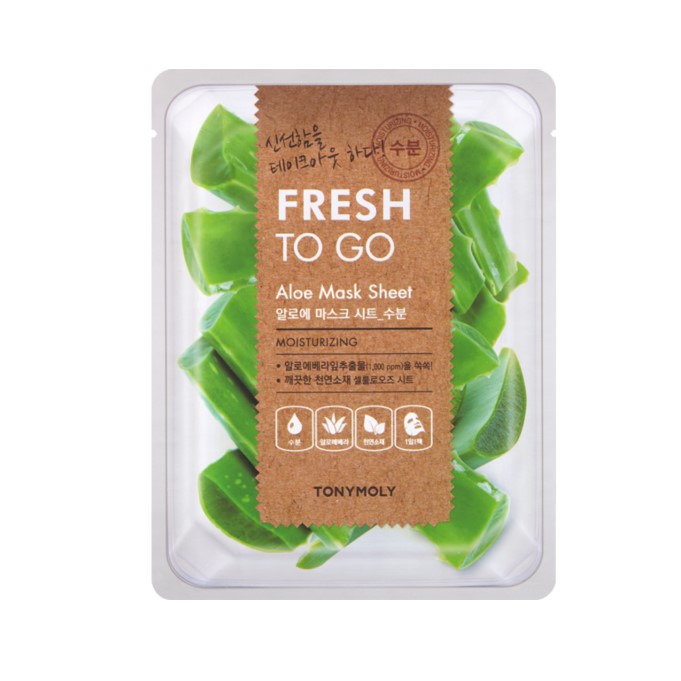 Wholesale TONYMOLY - Fresh To Go Mask Sheet - ALOE - 1pc | Carsha