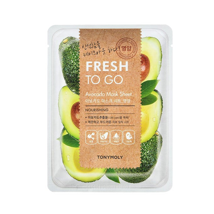 Wholesale TONYMOLY - Fresh To Go Mask Sheet - AVOCADO - 1pc | Carsha