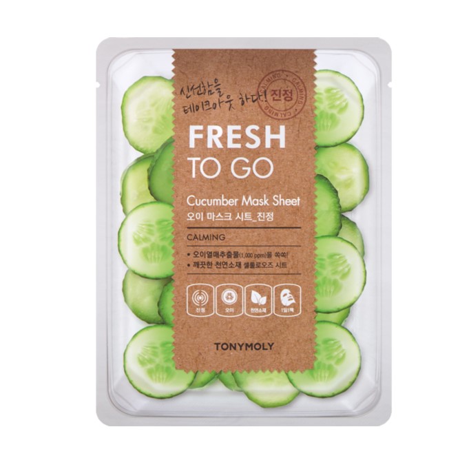 Wholesale TONYMOLY - Fresh To Go Mask Sheet - CUCUMBER - 1pc | Carsha