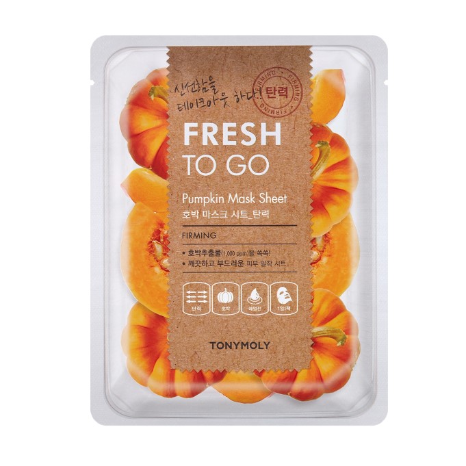 Wholesale TONYMOLY - Fresh To Go Mask Sheet - PUMPKIN - 1pc | Carsha