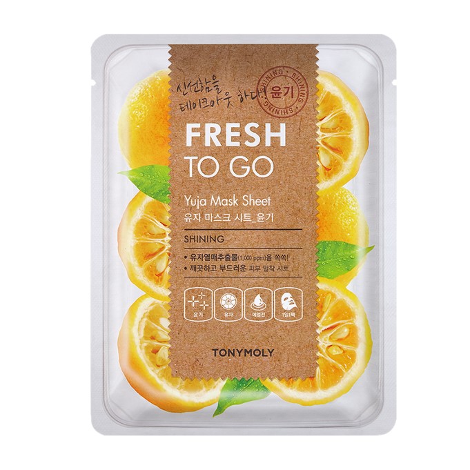 Wholesale TONYMOLY - Fresh To Go Mask Sheet - YUJA - 1pc | Carsha