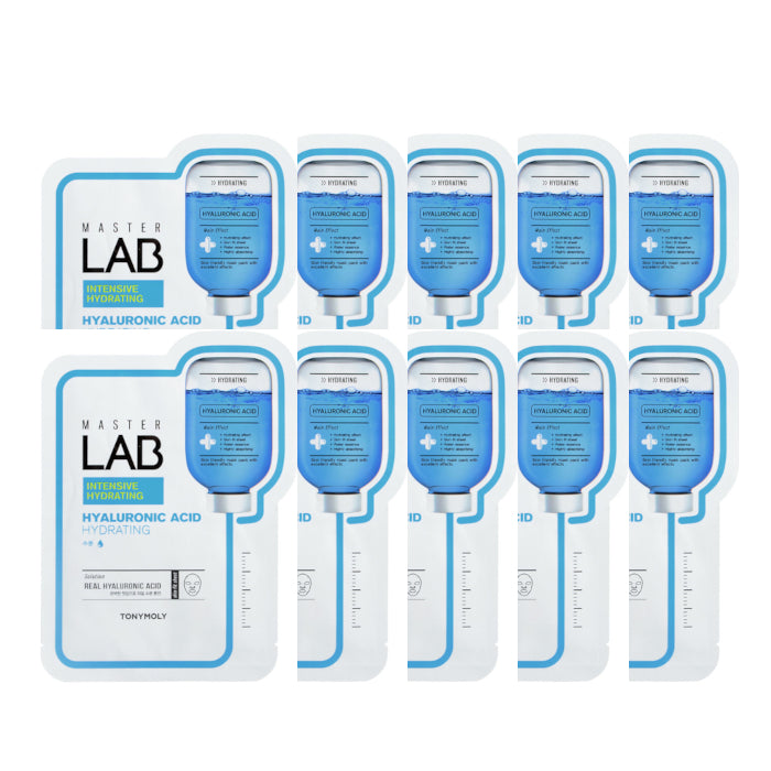Wholesale TONYMOLY - Master Lab Real Mask Sheet - Hyaluronic Acid - 1pc 10ea Set | Carsha