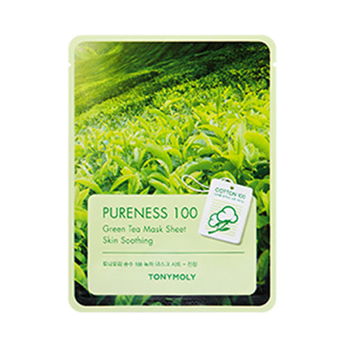 Wholesale TONYMOLY - Pureness 100 Mask Sheet - Green Tea - 1pc | Carsha