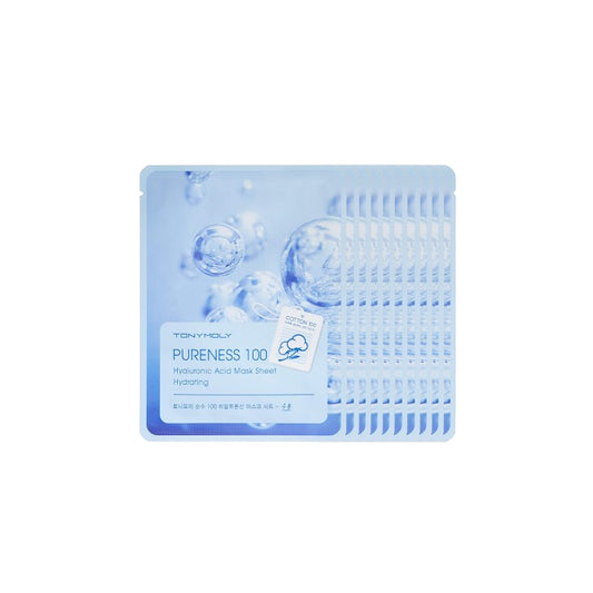 Wholesale TONYMOLY - Pureness 100 Mask Sheet - Hyaluronic Acid 10ea Set | Carsha