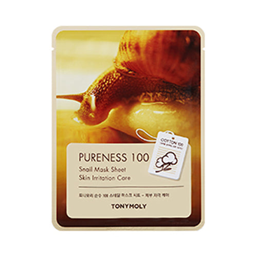 Wholesale TONYMOLY - Pureness 100 Mask Sheet - Snail - 1pc | Carsha