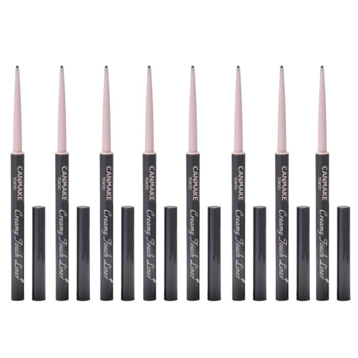 Wholesale CANMAKE - Creamy Touch Liner - 0.08g - 01 Deep Black 8ea Set | Carsha