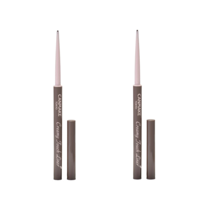 Wholesale CANMAKE - Creamy Touch Liner - 0.08g - 02 Medium Brown 2ea Set | Carsha
