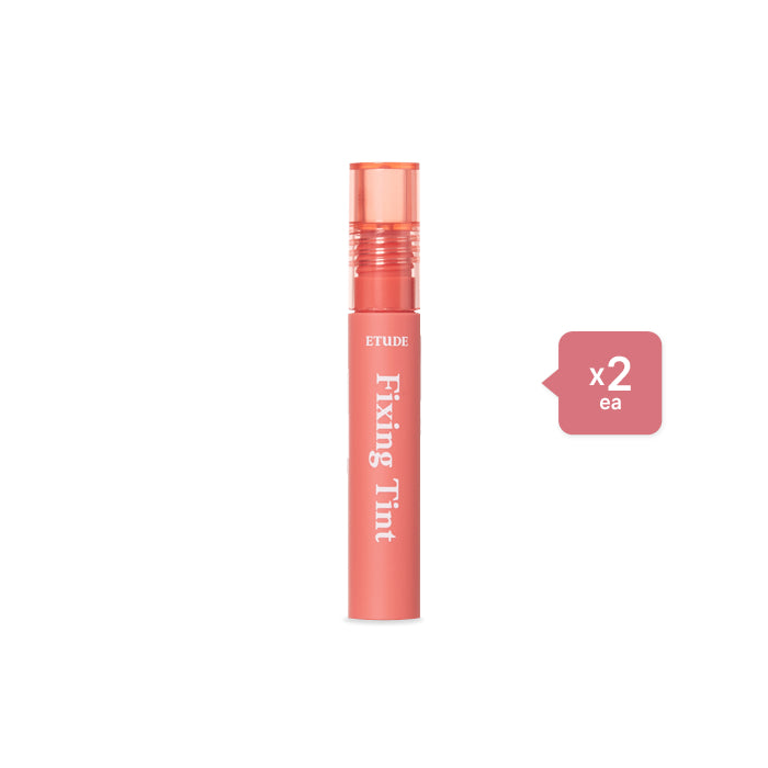 [Deal] ETUDE - Mask Proof Fixing Tint - 4g - 02 Vintage Red (2ea) Set