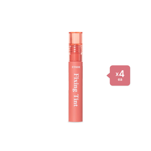 [Deal] ETUDE - Mask Proof Fixing Tint - 4g - 02 Vintage Red (4ea) Set