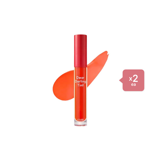 Wholesale Deal ETUDE - Dear Darling Water Gel Tint - OR201 Kumquat Red/5g 2ea Set | Carsha