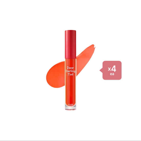 Wholesale Deal Etude - Dear Darling Water Gel Tint - OR201 Kumquat Red/5g 4ea Set | Carsha