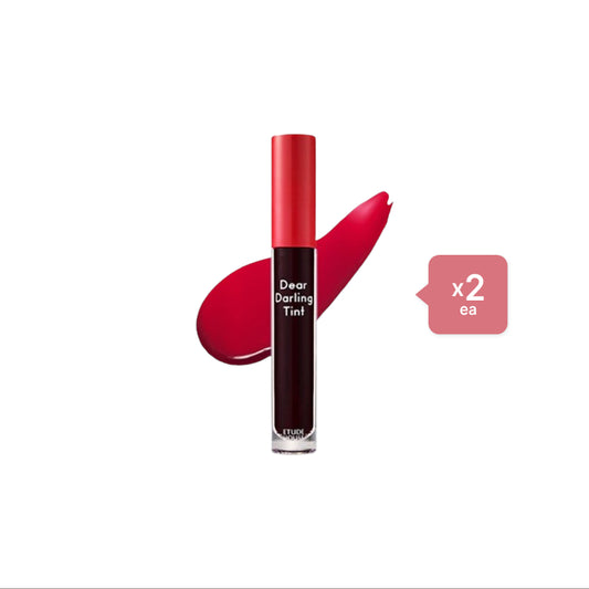 Wholesale Deal Etude - Dear Darling Water Gel Tint - RD302 Dracula Red/5g 2ea Set | Carsha