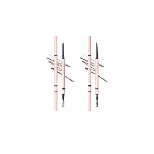 Wholesale Flortte - My Beautiful Password Eyebrow Pencil - 0.05g - B2 Ash Brown 2ea Set | Carsha