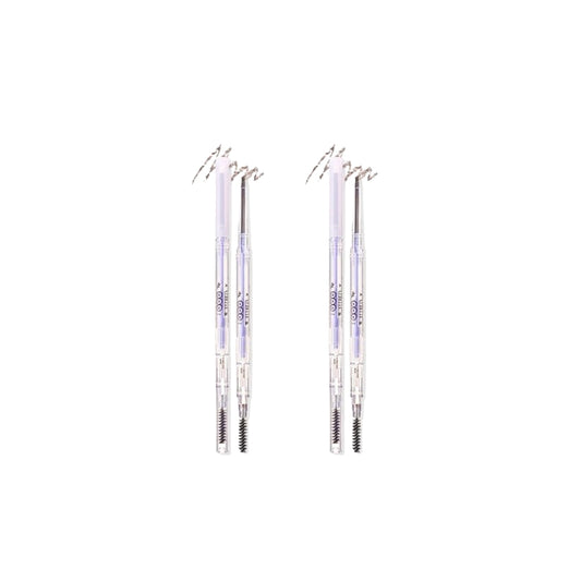 Wholesale Flortte - My Beautiful Password Eyebrow Pencil - 0.05g - M2 Ash Brown 2ea Set | Carsha