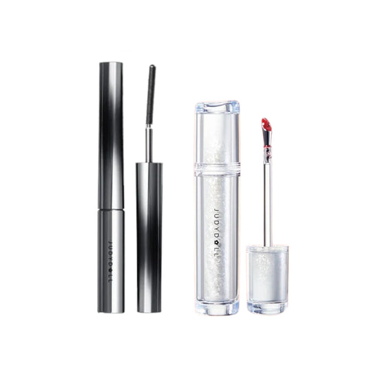 Wholesale Judydoll - 3D Curling Eyelash Iron Mascara Curly - 2g - 01 Black 1ea + Ice Watery Lip Gloss - 2.4g - 04 Sunset Black Tea... | Carsha
