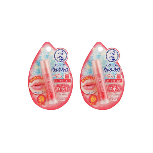 Wholesale Rohto Mentholatum - Water Lip Colour Balm SPF 20 PA++ - 1pc - Peach Gold 2ea Set | Carsha