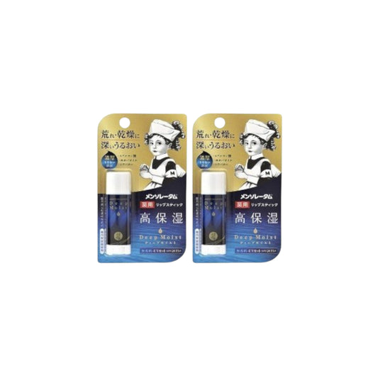 Wholesale Rohto Mentholatum - Deep Moist Lip Balm - No Fragrance SPF 20 PA+ - 4.5g 2ea Set | Carsha