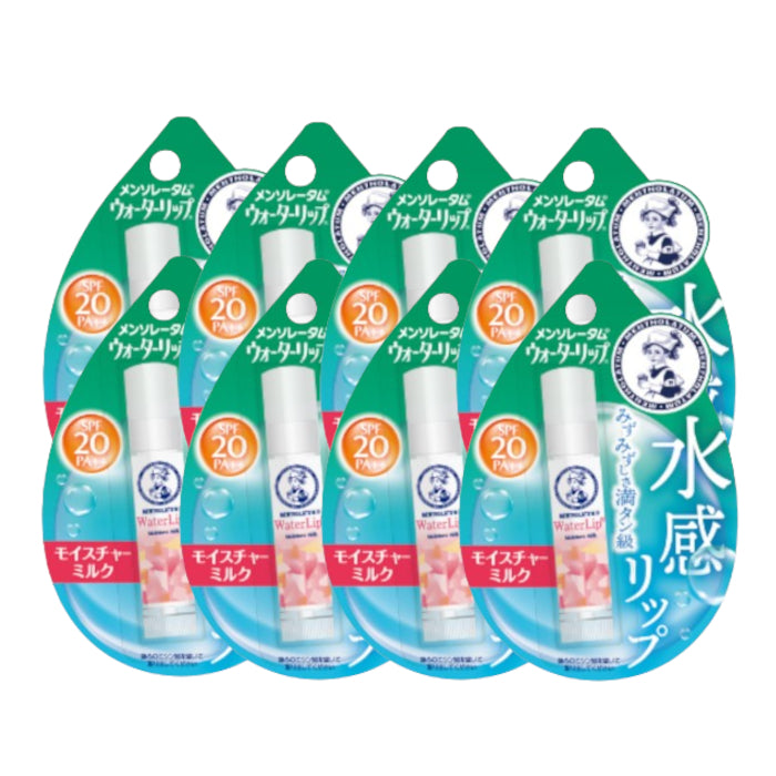 Wholesale Rohto Mentholatum - Water Lip Balm SPF 20 PA++ - 1pc - Moisture Milk 8ea Set | Carsha