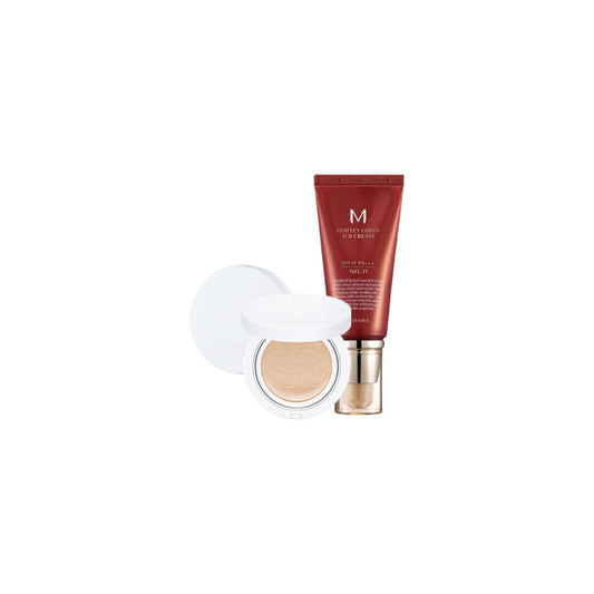 Wholesale MISSHA M Perfect Cover BB Cream- #21 X Magic Cushion Moist Up Light Beige | Carsha