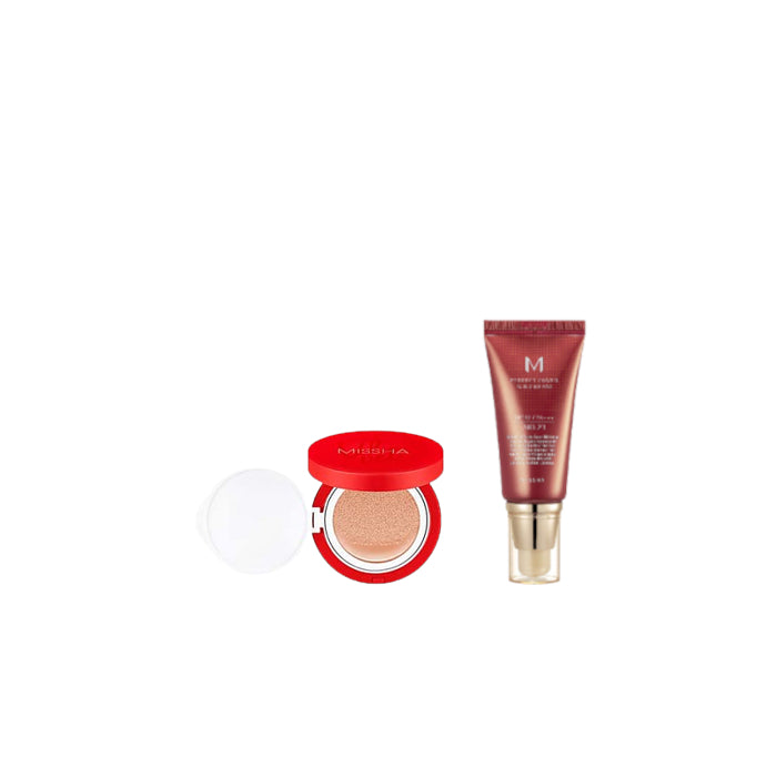Wholesale MISSHA - M Perfect Cover BB Cream - 50ml - #23 Natural Beige X MISSHA - Velvet Finish Cushion SPF50+ PA+++ - 15g - 23 | Carsha