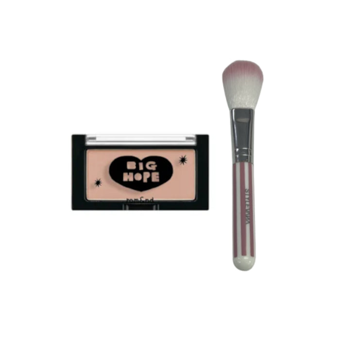 Wholesale Romand - Inapsquare Better Than Cheek - 4g - B01 Ginger Night 1ea + MissLady - Cheek Brush - Pink and White 1ea Set | Carsha
