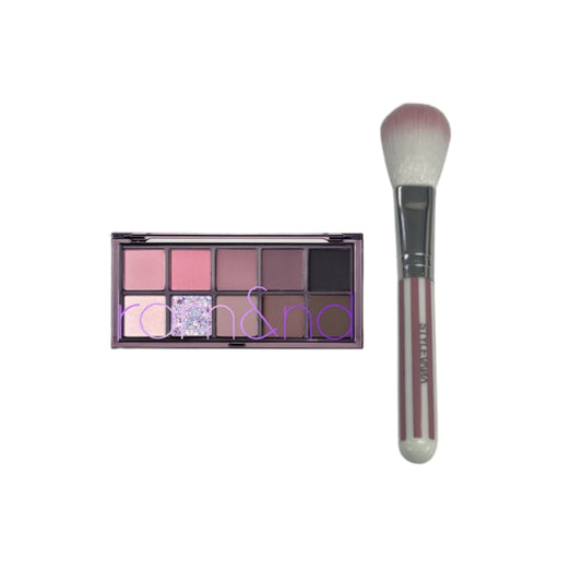 Wholesale Romand - Better Than Palette - 7.5g - 11 Cheeky Cheeky Garden 1ea + MissLady - Cheek Brush - Pink and White 1ea Set | Carsha