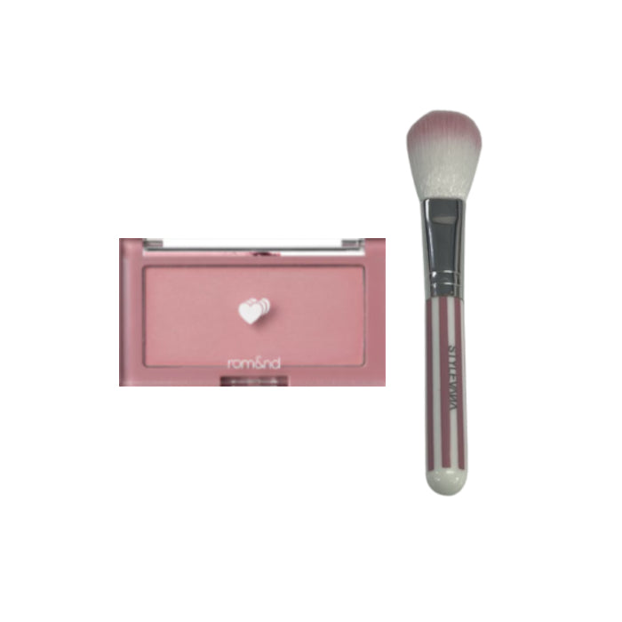 Wholesale Romand - Better Than Cheek 2022 New Version - 4g - C02 Blueberry 1ea + MissLady - Cheek Brush - Pink and White 1ea Set | Carsha