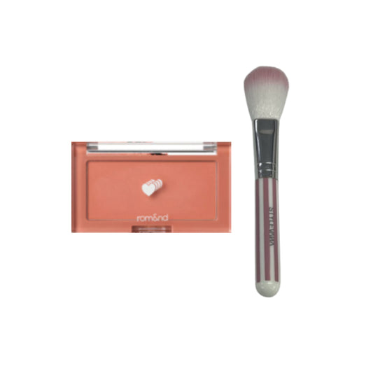 Wholesale Romand - Better Than Cheek 2022 New Version - 4g - C03 Fig Chip 1ea + MissLady - Cheek Brush - Pink and White 1ea Set | Carsha