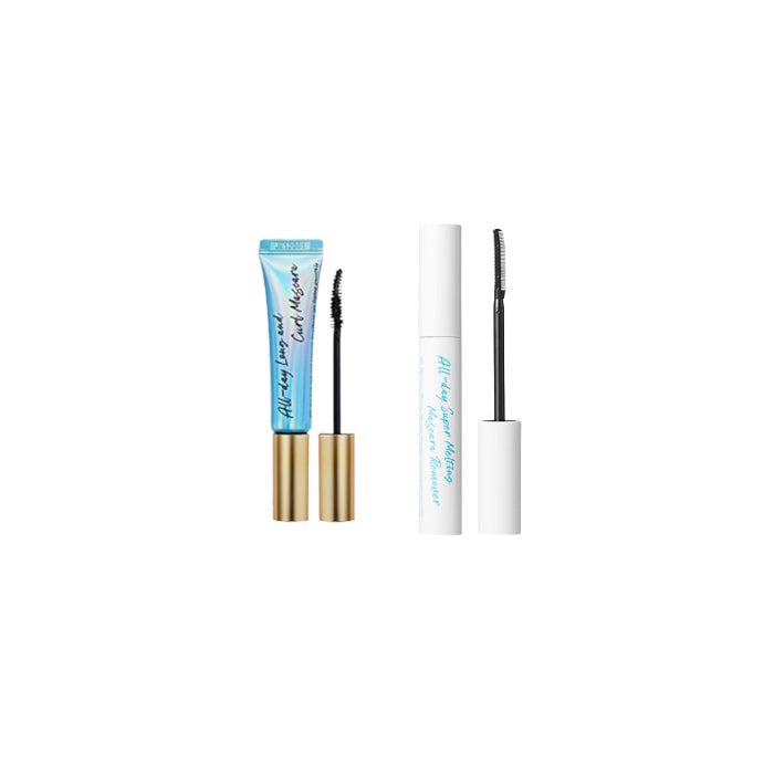 Wholesale Milk Touch - All-Day Long & Curl Mascara - 10g - Black 1ea Set + All-Day Super Melting Mascara Remover - 6.8g 1ea Set | Carsha