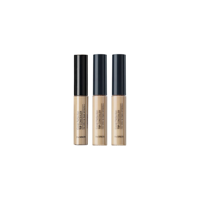 Wholesale The Saem - Cover Perfection Tip Concealer - 01 Clear Beige 1ea + Peach Beige 1ea + Green Beige 1ea | Carsha