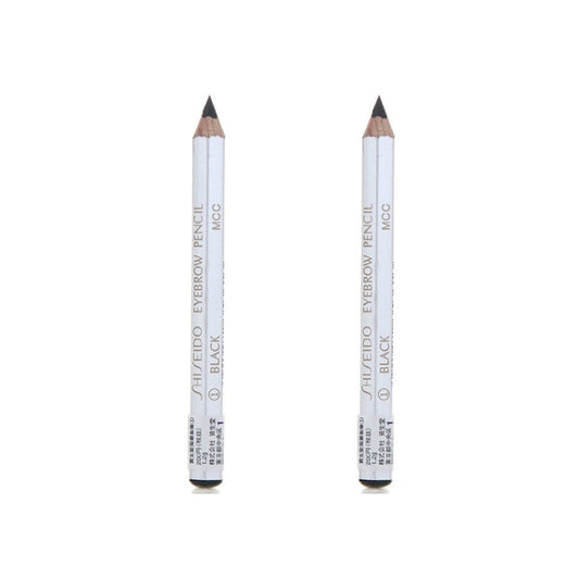 Shiseido - Eyebrow Pencil - 01 Black (2ea) Set