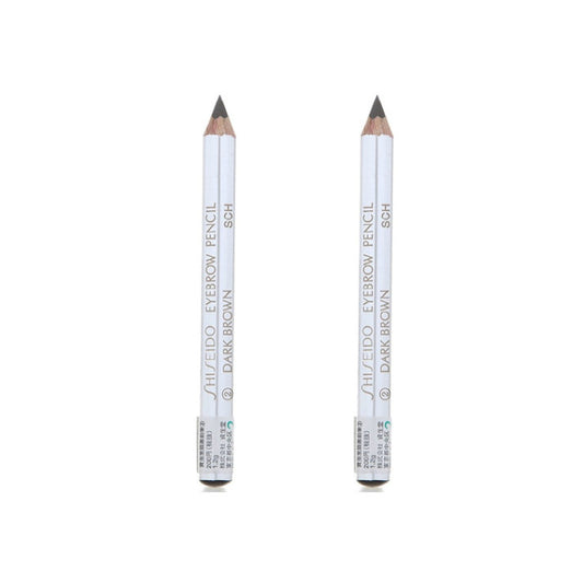 Shiseido - Eyebrow Pencil - 02 Dark Brown (2ea) Set