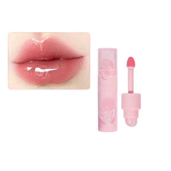 Wholesale VEECCI - Dual-Ended Clear Watery Lip Gloss - 2g - V01 Guava Sweet Dream | Carsha
