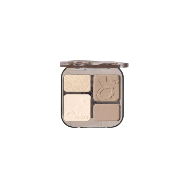 Wholesale VEECCI - Free Easy-to-draw Highlight Contour Copmact - 8g - V01 Coconut Milk Brown | Carsha