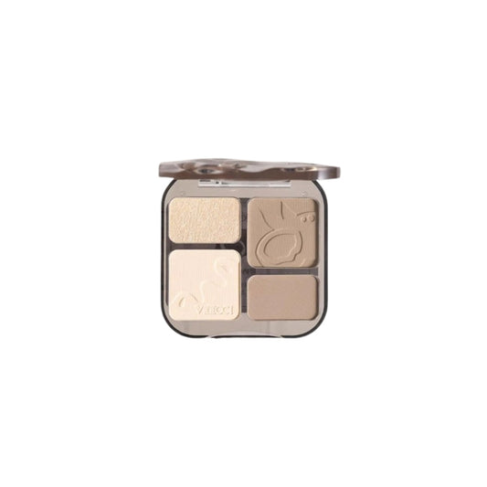 Wholesale VEECCI - Free Easy-to-draw Highlight Contour Copmact - 8g - V01 Coconut Milk Brown | Carsha