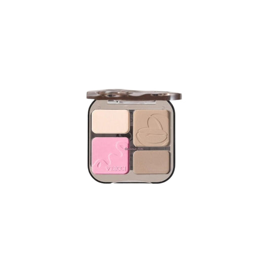 Wholesale VEECCI - Free Easy-to-draw Highlight Contour Copmact - 8g - V03 Almond Coffee | Carsha