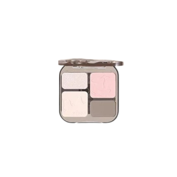 Wholesale VEECCI - Free Easy-to-draw Highlight Contour Copmact - 8g - V04 Pink Gray | Carsha