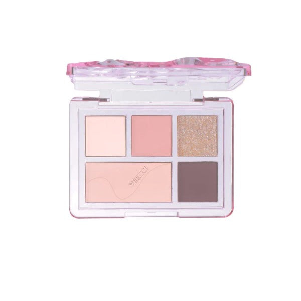 Wholesale VEECCI - Sweet Dreams Five Colors Eyeshadow Palette - 5.2g - M03 Silver Galaxy | Carsha