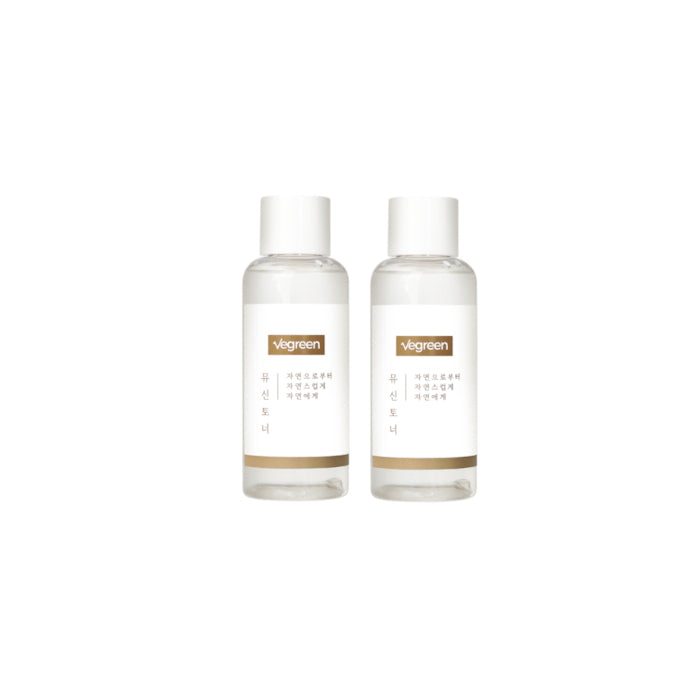 Wholesale VEGREEN - Alcohol-Free Nature Mucin Essence Toner - 150ml 2ea Set | Carsha