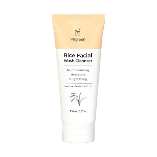 Wholesale VEGREEN - Rice Facial Wash Cleanser - 150ml | Carsha