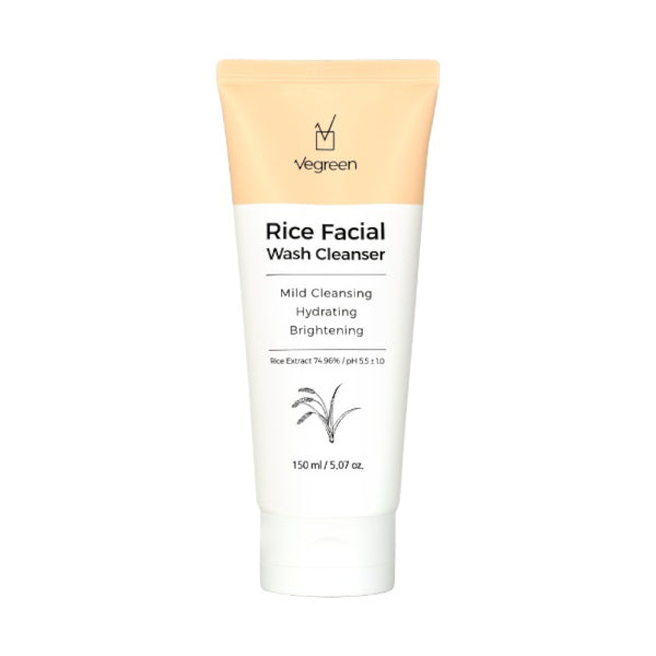 VEGREEN - Rice Facial Wash Cleanser - 150ml