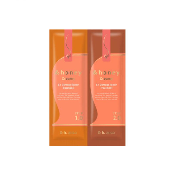 Wholesale ViCREA - & honey Creamy Ex Damage Repair 1 Day Shampoo & Treatment Trial Set - 10ml?10g | Carsha