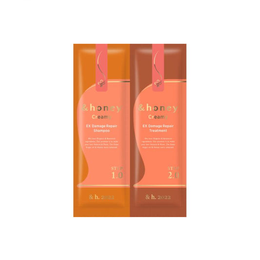 Wholesale ViCREA - & honey Creamy Ex Damage Repair 1 Day Shampoo & Treatment Trial Set - 10ml?10g | Carsha