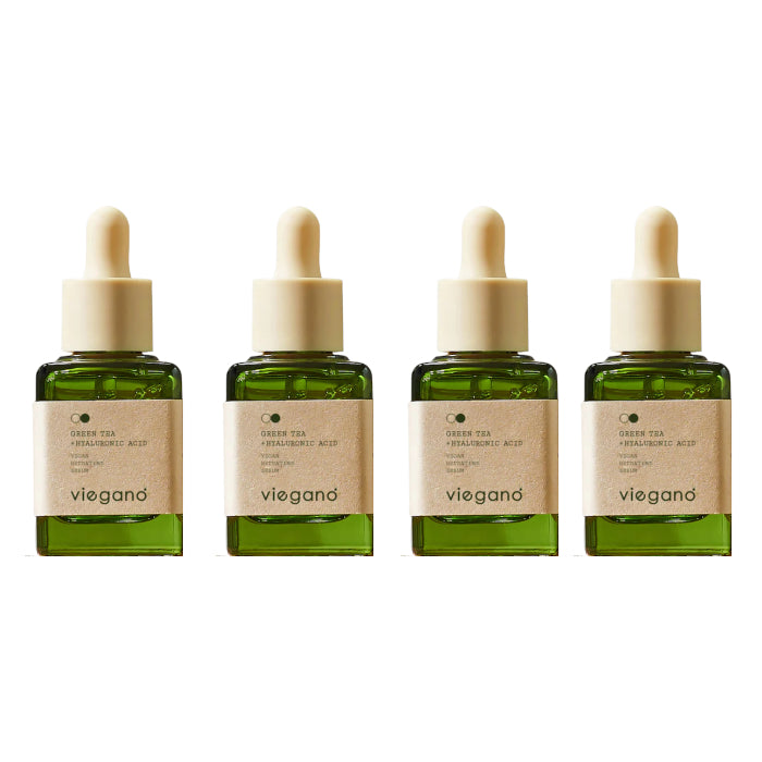 Wholesale Viegano - Green Tea + Hyaluronic Acid Vegan Hydrating Serum - 35ml 4ea Set | Carsha