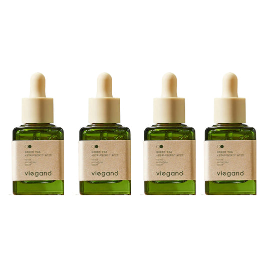 Wholesale Viegano - Green Tea + Hyaluronic Acid Vegan Hydrating Serum - 35ml 4ea Set | Carsha