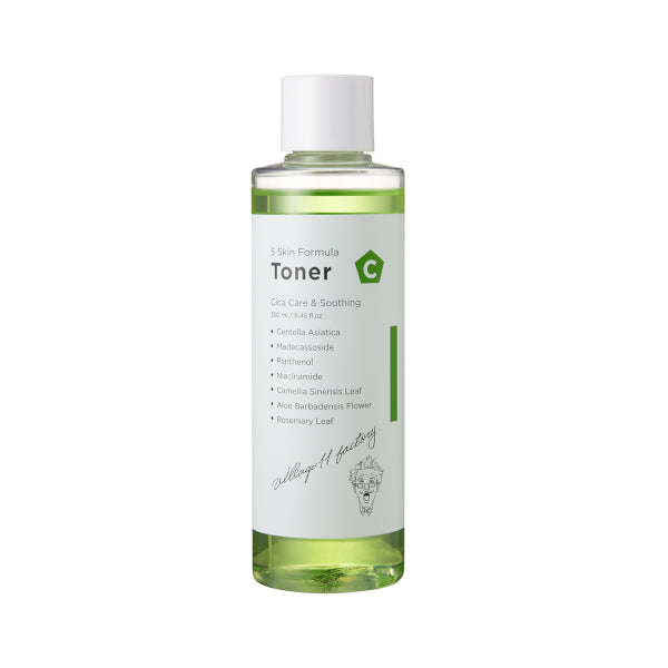 Wholesale Village 11 Factory - C Cica Calming Care Skin Formula Toner - 250ml | Carsha
