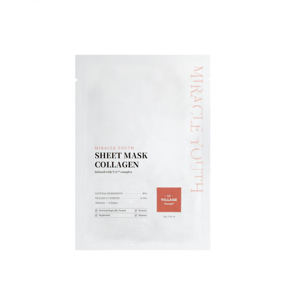 Wholesale Village 11 Factory - Miracle Youth Sheet Mask Collagen - 23g | Carsha
