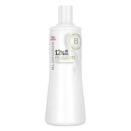 Wholesale WELLA Blondor Freelights ossidante cremoso 12% 1000ml | Carsha