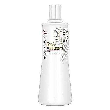 Wholesale WELLA Blondor Freelights ossidante cremoso 6% 1000ml | Carsha